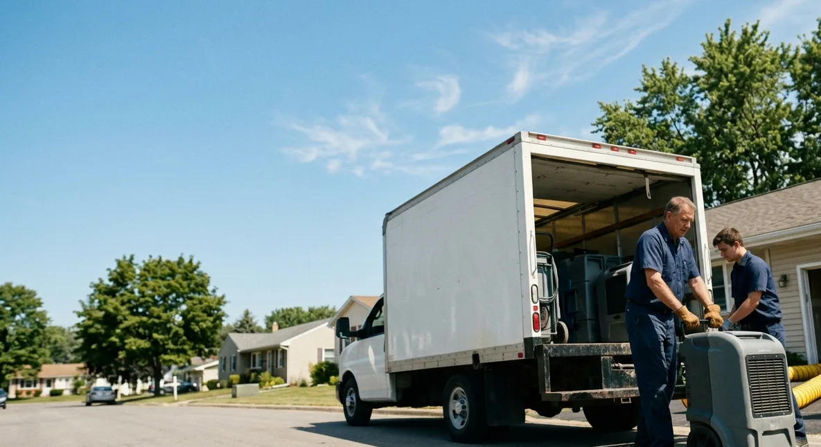 Water Damage Cleanup in North Liberty, IN near me